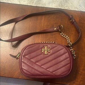 Tory Burch Burgundy Crossbody Bag